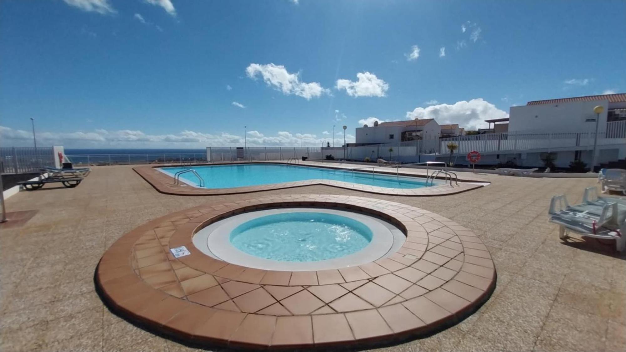 Maison Vue Mer Avec Piscine Caleta De Fuste Exteriör bild